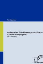 Aufbau einer Projektmanagementstruktur fur Investitionsprojekte