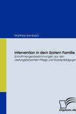 Intervention in dem System Familie af Matthias Sombold