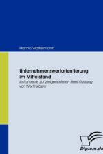 Unternehmenswertorientierung im Mittelstand af Hanno Waltermann
