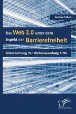 Web 2.0 unter dem Aspekt der Barrierefreiheit af Kristin Goebel