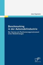 Benchmarking in der Automobilindustrie af Jens Kapmeier