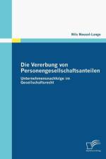 Die Vererbung von Personengesellschaftsanteilen af Nils Neusel-Lange