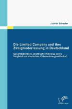 Limited Company und ihre Zweigniederlassung in Deutschland af Jasmin Schuster
