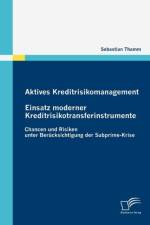 Aktives Kreditrisikomanagement af Sebastian Thamm
