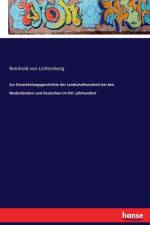 Zur Entwickelungsgeschichte der Landschaftsmalerei bei den Niederlandern und Deutschen im XVI. jahrhundert af Reinhold Von Lichtenberg