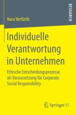 Individuelle Verantwortung in Unternehmen af Nora Verfurth