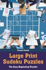 Large Print Sudoku Puzzles af Puzzle Comet