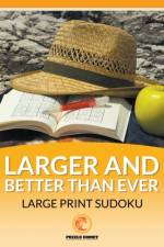 Larger and Better than Ever Large Print Sudoku af Puzzle Comet