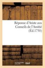 Reponse d'Ariste Aux Conseils de l'Amitie af Stanislas I