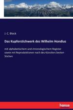 Kupferstichwerk des Wilhelm Hondius af J C Block