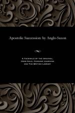 Apostolic Succession af Anglo-Saxon