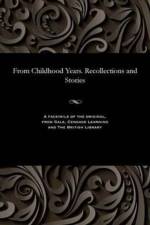 From Childhood Years. Recollections and Stories af Pavel Vladmirovich Zasodimsky