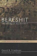 Bereshit, The Book of Beginnings af David B Friedman