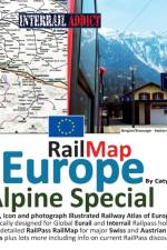 Rail Map Europe - Alpine Special af Caty Ross