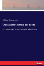 Shakespeare's Richard der Zweite af William Shakespeare