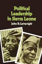 Political Leadership in Sierra Leone af John R Cartwright