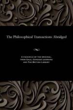 Philosophical Transactions Abridged af Various