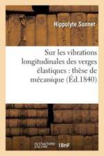 Sur Les Vibrations Longitudinales Des Verges Elastiques: These de Mecanique af Hippolyte Sonnet