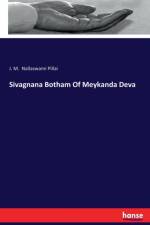 Sivagnana Botham Of Meykanda Deva af J M Nallaswami Pillai