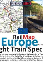 RailMap Europe - Night Train Special 2017 af Caty Ross
