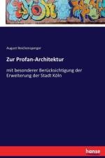 Zur Profan-Architektur af August Reichensperger
