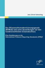 Bilanzrechtsmodernisierungsgesetz (BilMoG) und seine Auswirkungen auf den handelsrechtlichen Einzelabschluss af Jens Ulrich Schmeling