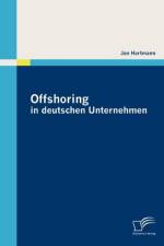 Offshoring in deutschen Unternehmen af Jan Hartmann