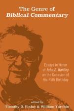 Genre of Biblical Commentary