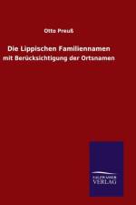 Die Lippischen Familiennamen af Otto Preuss