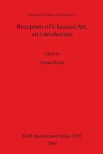 Reception of Classical Art An Introduction