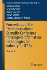 Proceedings of the Third International Scientific Conference 