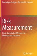 Risk Measurement af Dominique Guegan