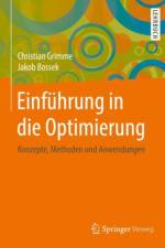 Einfuhrung in die Optimierung af Jakob Bossek