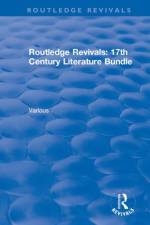 Routledge Revivals 17th Century Literature Bundle af Various