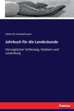 Jahrbuch fur die Landeskunde af Heinrich Handelmann