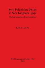 Syro-Palestinian Deities in New Kingdom Egypt af Keiko Tazawa