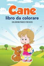 Cane libro da colorare af Coloring Pages for Kids