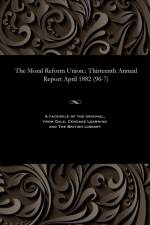 Moral Reform Union. af Various