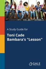 Study Guide for Toni Cade Bambara's Lesson af Cengage Learning Gale