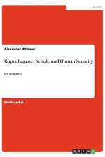 Kopenhagener Schule und Human Security af Alexander Wittwer