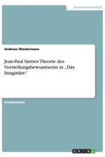 Jean-Paul Sartres Theorie des Vorstellungsbewusstseins in 
