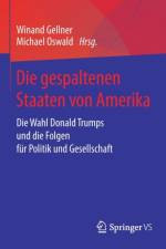 Die Gespaltenen Staaten Von Amerika