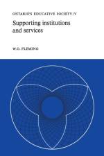 Supporting Institutions and Services af W G Fleming