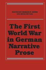 The First World War in German Narrative Prose