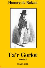 Far Goriot af Honore de Balzac