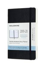 Moleskine 18 Month Monthly Notebook Planner 2020 - Black