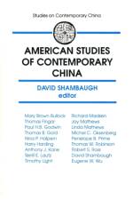 American Studies of Contemporary China af David L. Shambaugh