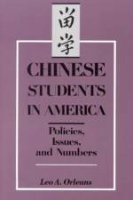 Chinese Students in America af National Academy of Sciences
