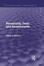 Personality Tests and Assessments af Philip E. Vernon