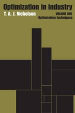 Optimization in Industry af T.A.J. Nicholson